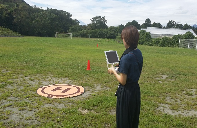 女性ドローンパイロット,秦野ドローン塾